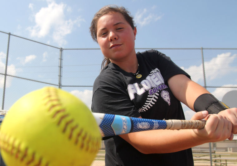 Florence Softball senior Sam Vaughan